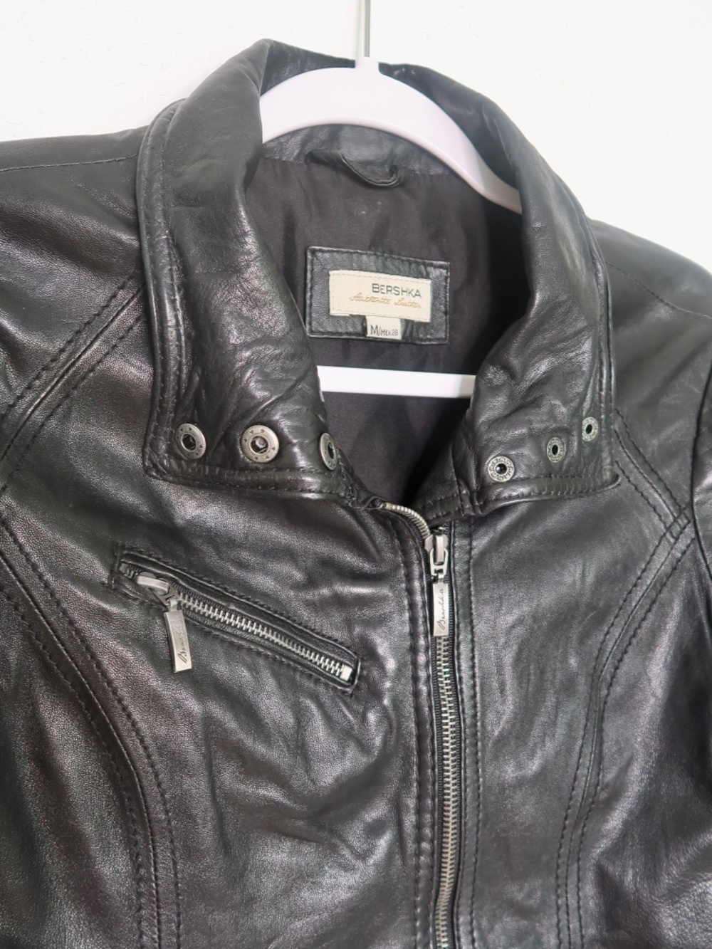 Real leather jacket - Picture 2 of 3
